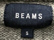 ビームス クルーネック ウール セーター セレクトブランド グレー　　BEAMS 玉6209_画像3