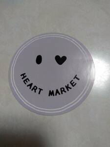 【新品未使用】Heart Marketのステッカー