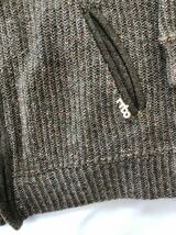 80s rito uomo vintage wool shawl collar cardigan made in italy ビンテージ ウール ショールカラー カーディガン モヘア ニット ネップ_画像4