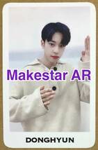 AB6IX ドンヒョン DONGHYUN Makestar AR メイクスター サインアルバム イベント 特典 AR MO’COMPLETE Cherry 韓国盤 アルバム CD トレカ_画像1