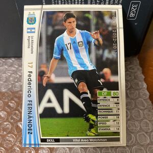 ◆WCCF 2012-2013 フェデリコ・フェルナンデス Federico FERNANDEZ Argentina◆