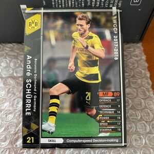 ◆WCCF 2017-2018 アンドレ・シュールレ Andre SCHURRLE Dortmund◆