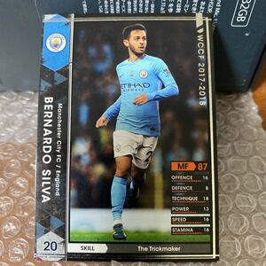 ◆WCCF 2017-2018 ベルナルド・シウバ BERNARDO SILVA Manchester City◆