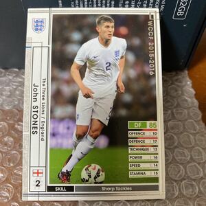 ◆WCCF 2015-2016 ジョン・ストーンズ John STONES England◆