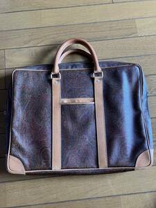  price cut [ retro antique ]ETRO Etro bag briefcase remote Work laptop storage 