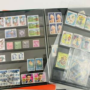 #3196 foreign stamp . summarize large amount Disney stamp memory collection character USA Europe secondhand goods present condition storage goods 