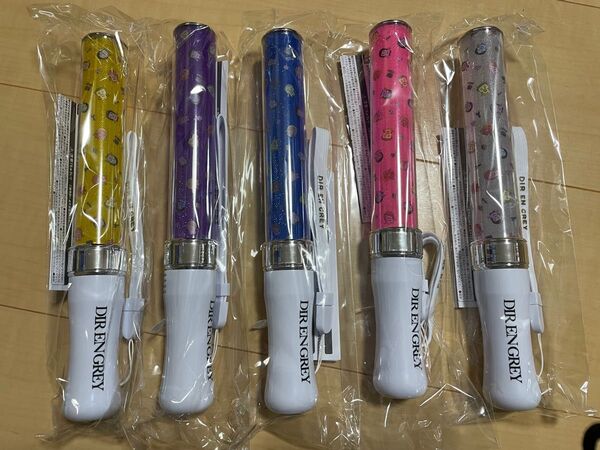 【限定コラボ品】DIR EN GREY 25周年 【メンバーサイリウム】1セット バラ売り可