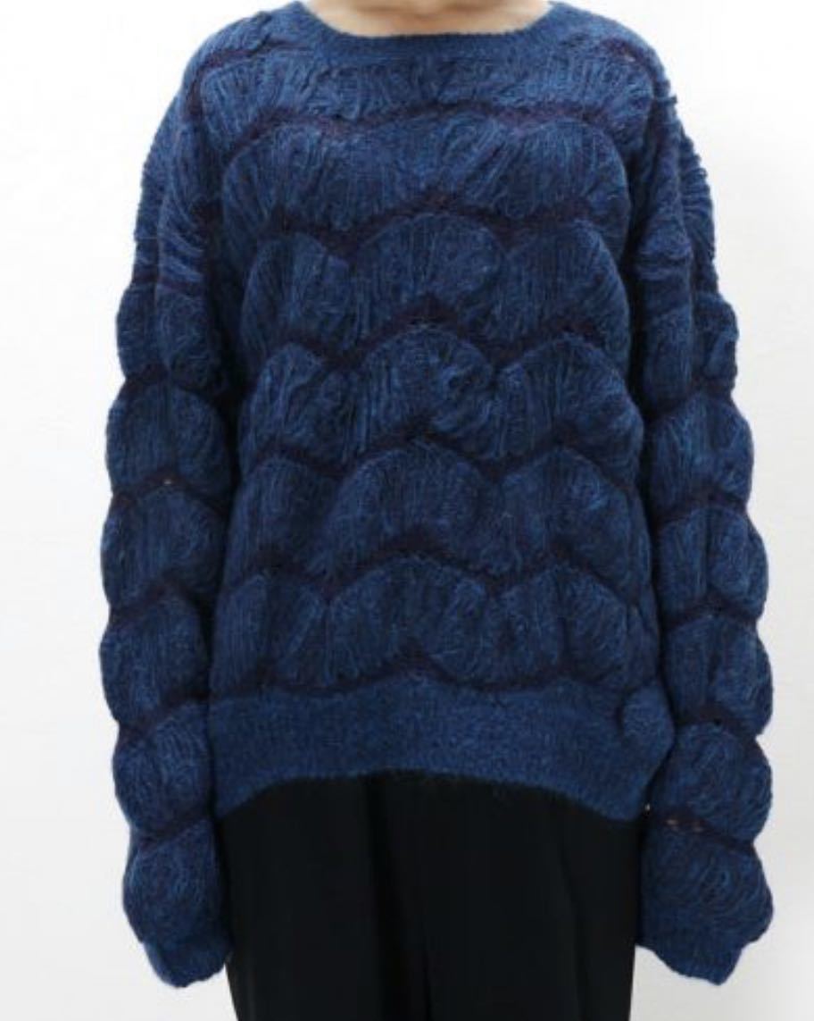 muller of yoshiokubo MOHAIR WINDING KNIT トップス ニット/セーター