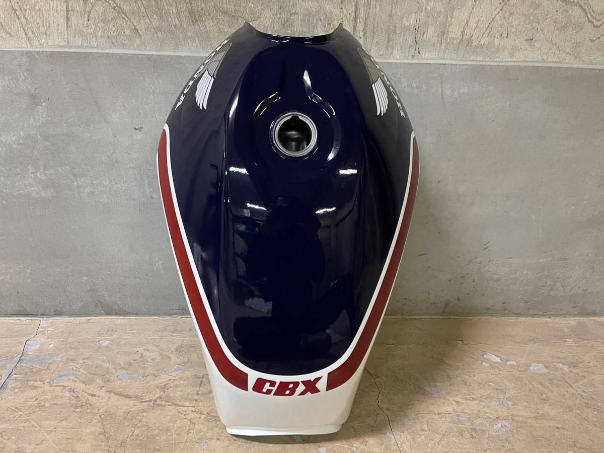 cbx400f 550f純正タンク 青白1型-