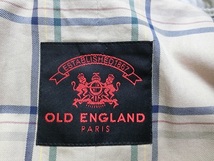 OLD ENGLAND　オールドイングランド　スプリング　ステンカラーコート　カーキベージュ　３６_画像4