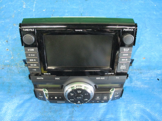 マークX GRX130トヨタ 86100-22254 純正 ナビ 動作確認済み 全品限定