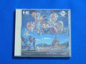 【送料込】 PCE CD ファイナルゾーン2 箱説明書付 即決 PCエンジン CD-ROM2 FINALZONE2 Ⅱ 