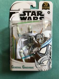 スターウォーズ Star Wars ブラックシリーズ 50周年 グリーヴァス将軍 GENERAL GRIEVOUS 6インチ