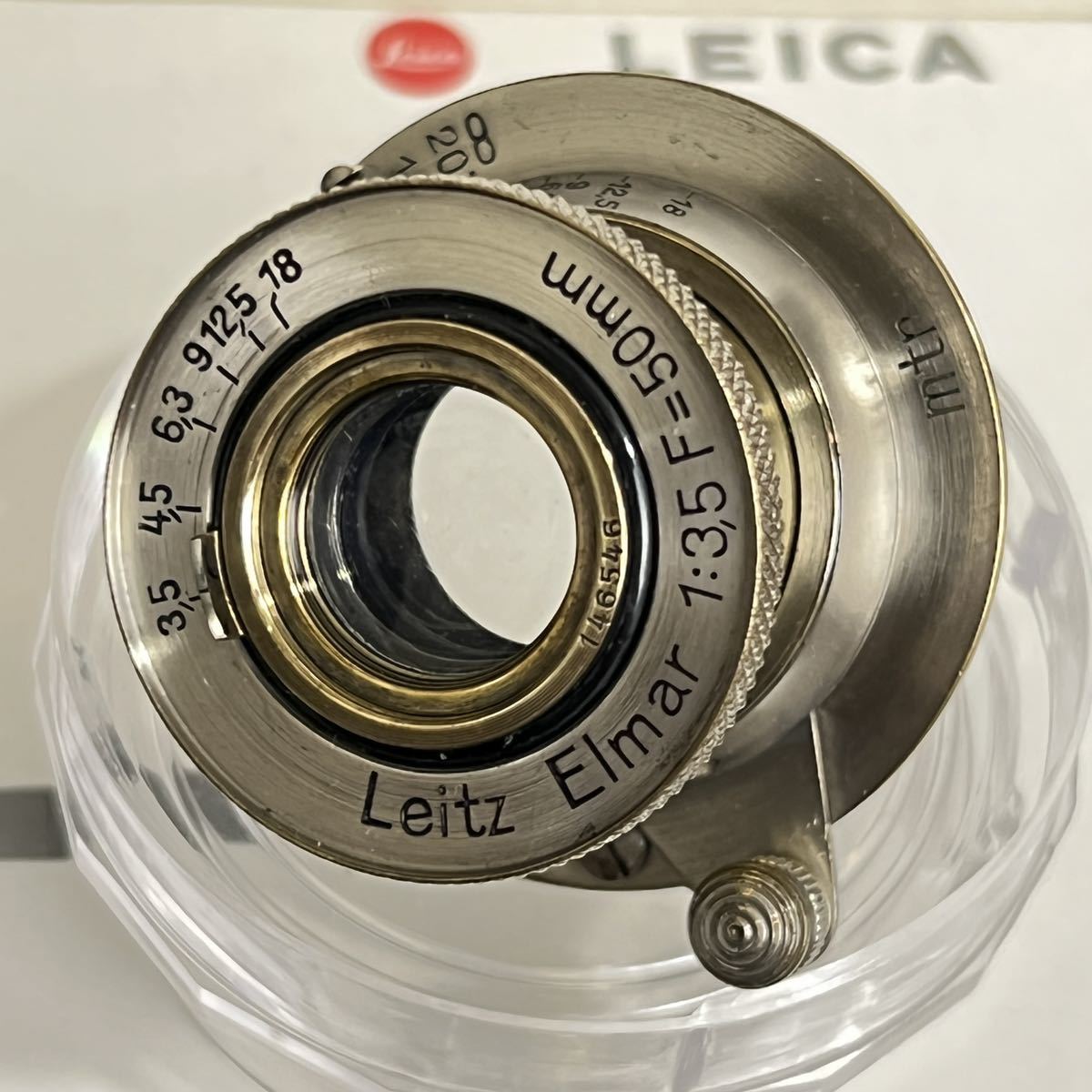 セット送料無料 Leica ニッケルエルマー 5cm F3.5 Lマウント 沈胴 
