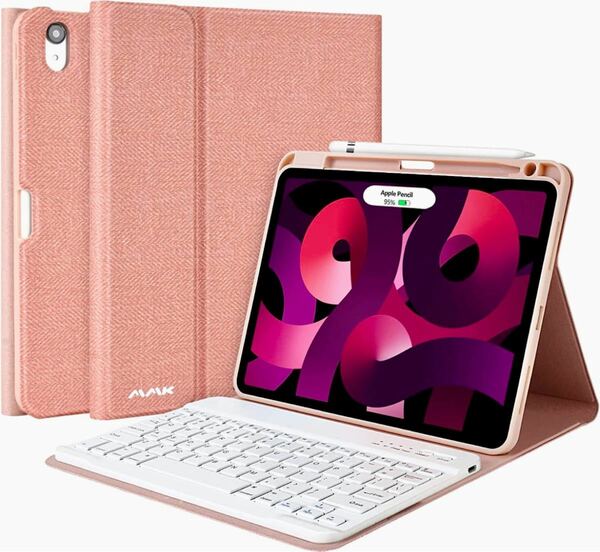 iPadAir第5世代/第4世代 キーボード ケース タブレットケース 手帳型 