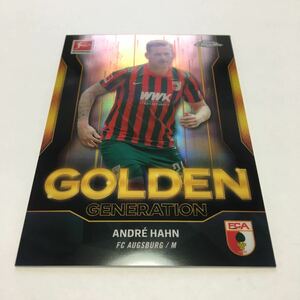 ★【ANDRE HAHN】2021-22 TOPPS CHROME Bundesliga GOLDENインサート★即決