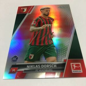 ★2021-22 TOPPS CHROME BUNDESLIGA 【NIKLAS DORSCH】RCルーキー refractor★即決