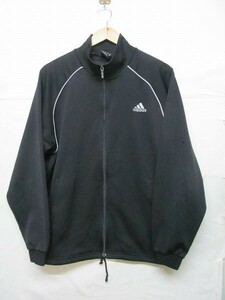 adidas アディダス トラック ジャケット ジャージ パフォーマンスロゴ M 黒 b15432