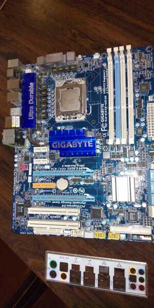 マザボ gigabyte/ga-ex58ud3rとmsi/x58proの2枚 cpui7-920付