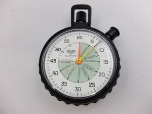  Heuer stopwatch all sport 502.907 unused 