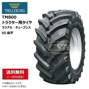 TM800 540/65R38 TL トラクタータイヤ 互換 16.9R38 要在庫確認 送料無料 トレルボルグ 16.9x38 169x38 ラジアル チューブレス 65扁平