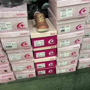 301 22.5cm wide width lady's comfort shoes moon Star ivu4E moonstar EVE 301 PINK 5390 jpy .2499 jpy .