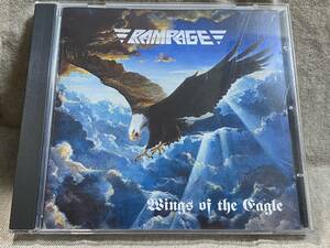 [正統派メタル] RAMPAGE - WINGS OF THE EAGLE 92年 自主制作盤 廃盤 レア盤
