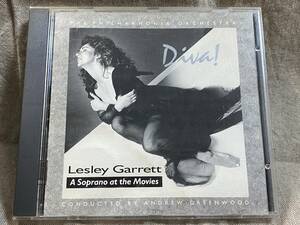 [クラシック] Lesley Garrett - Diva! A Soprano At The Movies SILVA SCREEN レスリー・ギャレット NIMBUSプレス 廃盤 レア盤