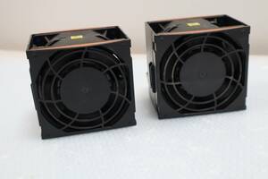 C2012 D L DELTA GFC0812DS DC12V 1.80A fan used operation goods 2 piece set 