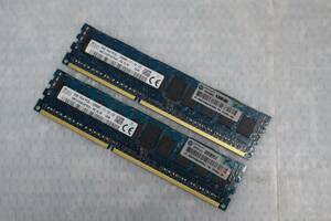 CB7347 &* L ●SK hynix HMT41GR7AFR4A-PB 2枚セット - PC3L-12800R 16GB(8GB x2)