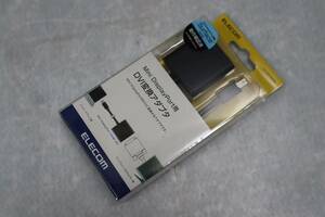 CB8297 n L エレコム 変換アダプタ miniDisplayPort-DVI for Mac/Surface/Lenovo ブラック AD-MDPDVIBK