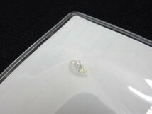ダイヤモンド 0.454ct UNDER S (LIGHT YELLOW) SI-1 マーキースカット NONE ルース 中央宝石研究所 ソーティング CGL 天然ダイヤ SI1_画像3