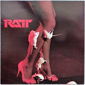 【1983年UKオリジナルMFN盤/盤面状態良好即決】RATT / Ratt