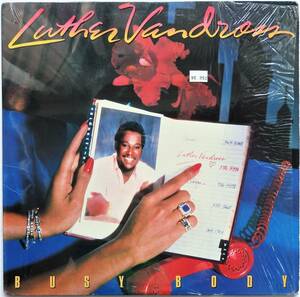 【1983年3rd/USオリジナル盤/シュリンク＆インナースリーヴ付き/STERLING刻印】LUTHER VANDROSS / Busy Body