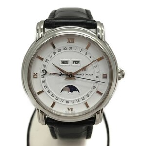 VV Maurice Lacroix self-winding watch master-piece moon phase MP6347-SS001-19E remarkable wound . dirt none 