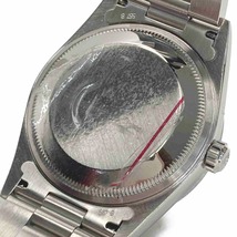 ☆☆ ROLEX ロレックス オイスターパーペチュアル デイト 15200 ホワイト ローマ 自動巻き メンズ 腕時計 やや傷や汚れあり_画像4