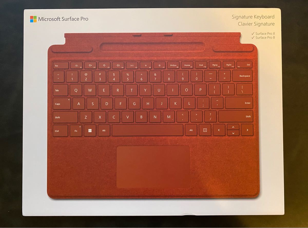 休み Microsoft マイクロソフト スリム ペン 付き Surface Pro Signature キーボード 8X6-00019 ブラック 