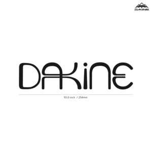 【DAKINE】ダカイン★14★ダイカットステッカー★切抜きステッカー★10.0インチ★25.4cm