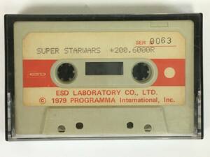■□L699 APPLEⅡ カセットテープ版 SUPER STARWARS ESD LABORATORY ESDラボラトリ□■