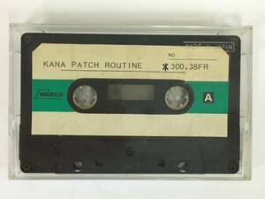 ■□L700 APPLEⅡ カセットテープ版 KANA PATCH ROUTINE ESD LABORATORY ESDラボラトリ□■