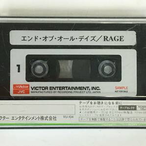 ■□L868 非売品 RAGE レイジ END OF ALL DAYS エンド・オブ・オール・デイズ カセット テープ□■の画像4