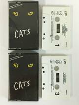 ■□L600 CATS キャッツ COMPLETE ORIGINSL BROADWAY ANDREW LLOYD WEBBER アンドリュー・ロイド・ウェバーカセットテープ 2本組□■_画像5