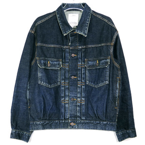 VISVIM ビズビム 21AW SS 101XX JKT DMGD-1009 0121205006005 ソーシャルスカルプチャー 101 ジャケット ダメージド デニム インディゴ