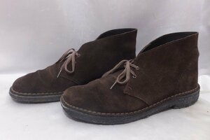 Clarks クラークス スエードチャッカ デザートブーツ サイズ US91/2 ダークブラウン系 ブーツ