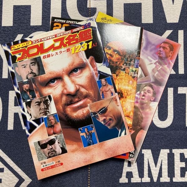 【レア】ゴング プロレス名鑑 2003年定価952円(税抜)2004年2005年定価1200円(税込)3冊セット