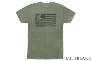 URT “MULTICAM FLAG” Tシャツ オリーブヘザー[US-XL (日本サイズXL/XXL)]