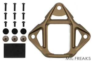 FMA Ops-Coreタイプ Skeleton NVG ヘルメットシュラウド ブロンズ