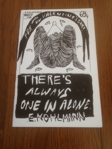 [ エマ・コールマン Emma Kohlmann / There's Always One in Alone ] Zine アート作品 送料無料