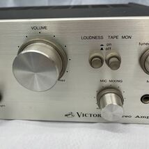 41112-3 VICTOR ビクター Stereo Amplifier JP-S300 通電確認のみ 年式不明 キズ 汚れ あります！ ジャンク品扱い_画像4