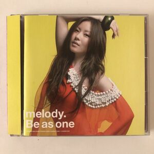 B06086　CD（中古）Be as one(期間限定生産盤)(DVD付)　melody